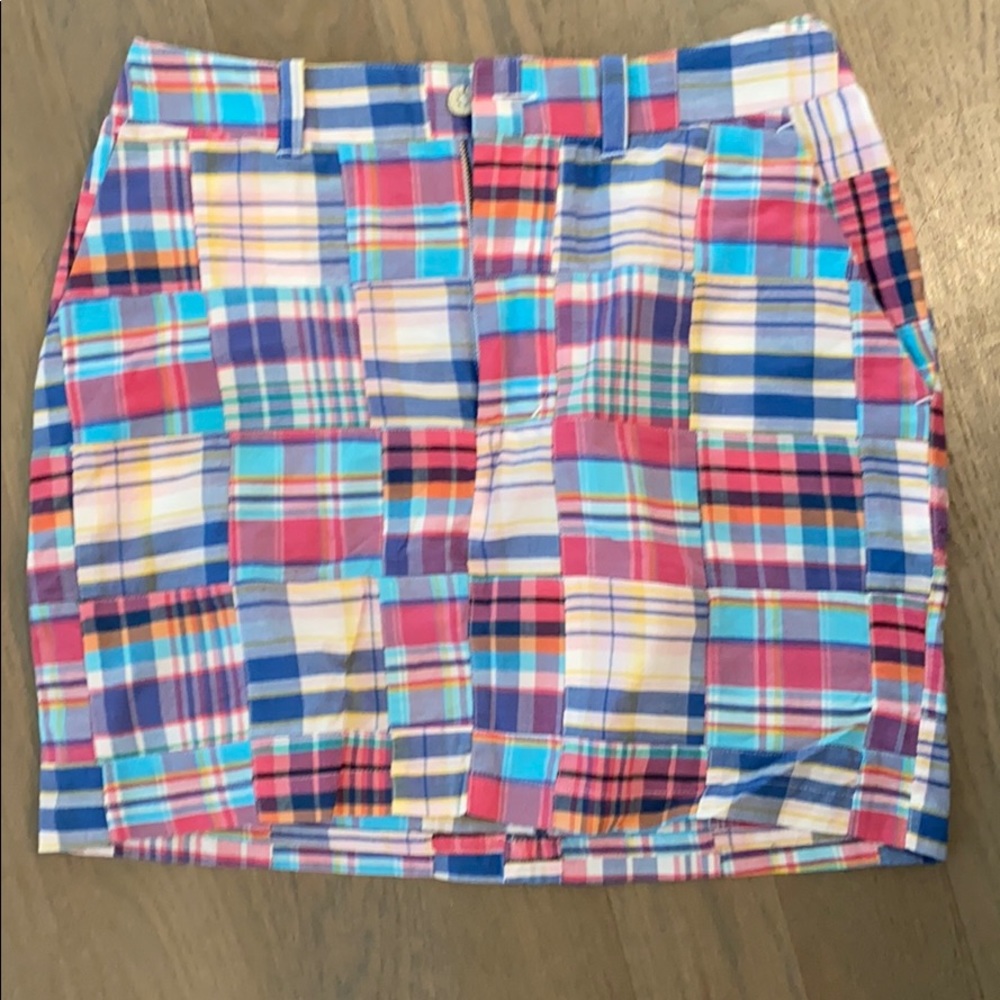 Madras skirt